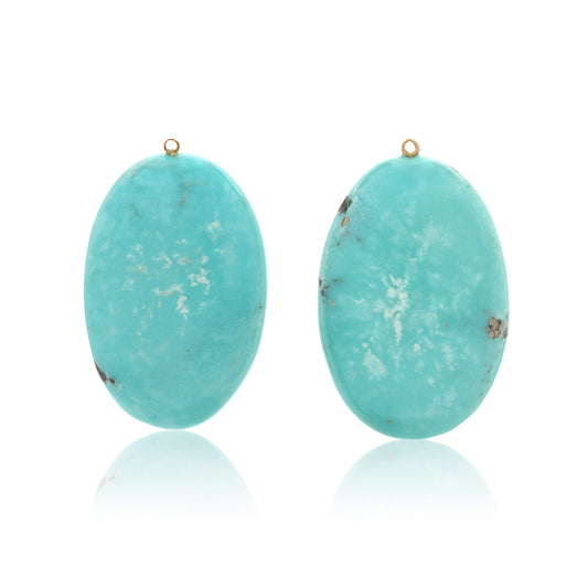 18K Mexican Campitos Turquoise Removable Add-On Drop
