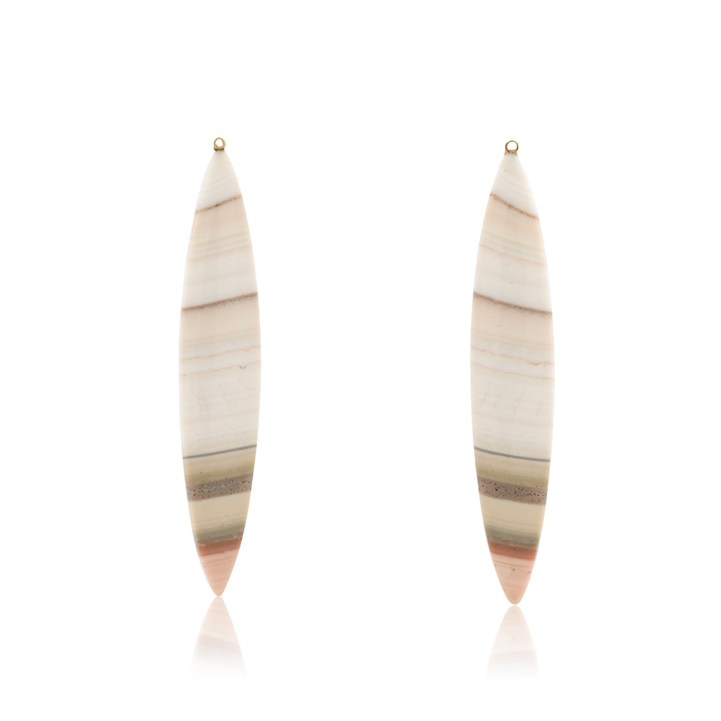 18K Saturn Agate Removable Add-On Drop
