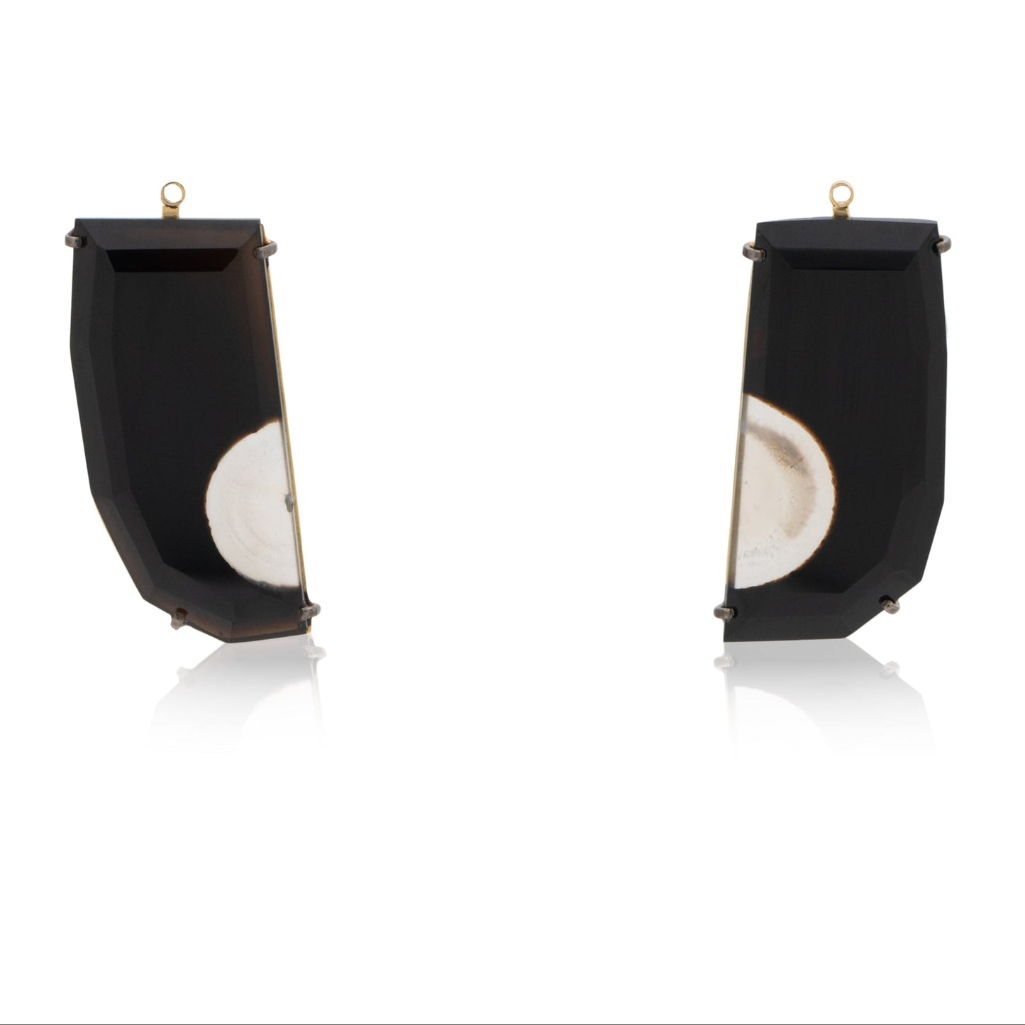 18K Indonesian Orbicular Agate, Removable Add-On Drop