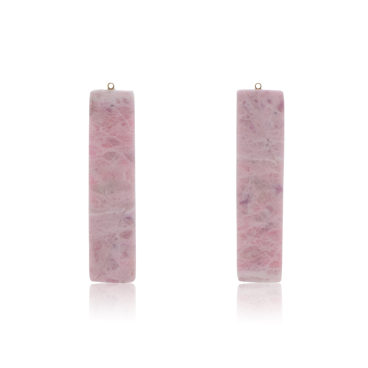 18K Brazilian Pink Sodalite, Removable Add-On Drop