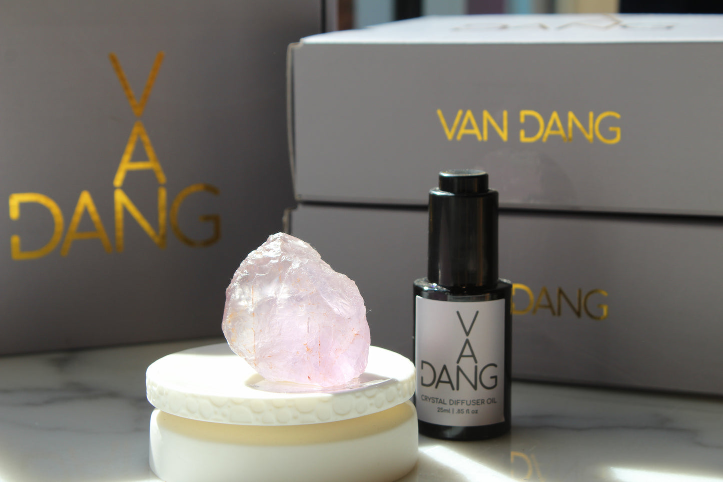 Van Dang Crystal Meditation Set - Amethyst