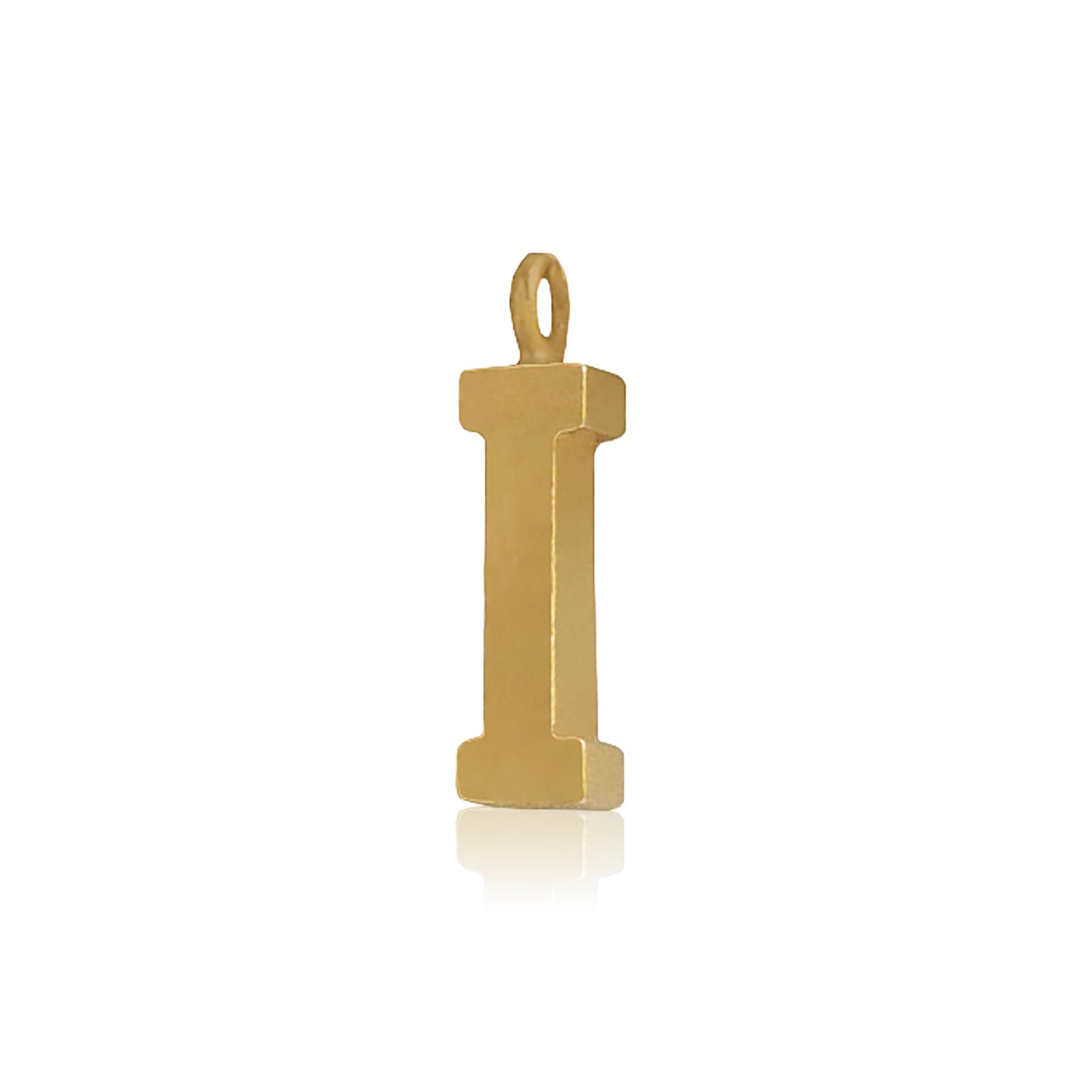 18K Custom Letter Charm